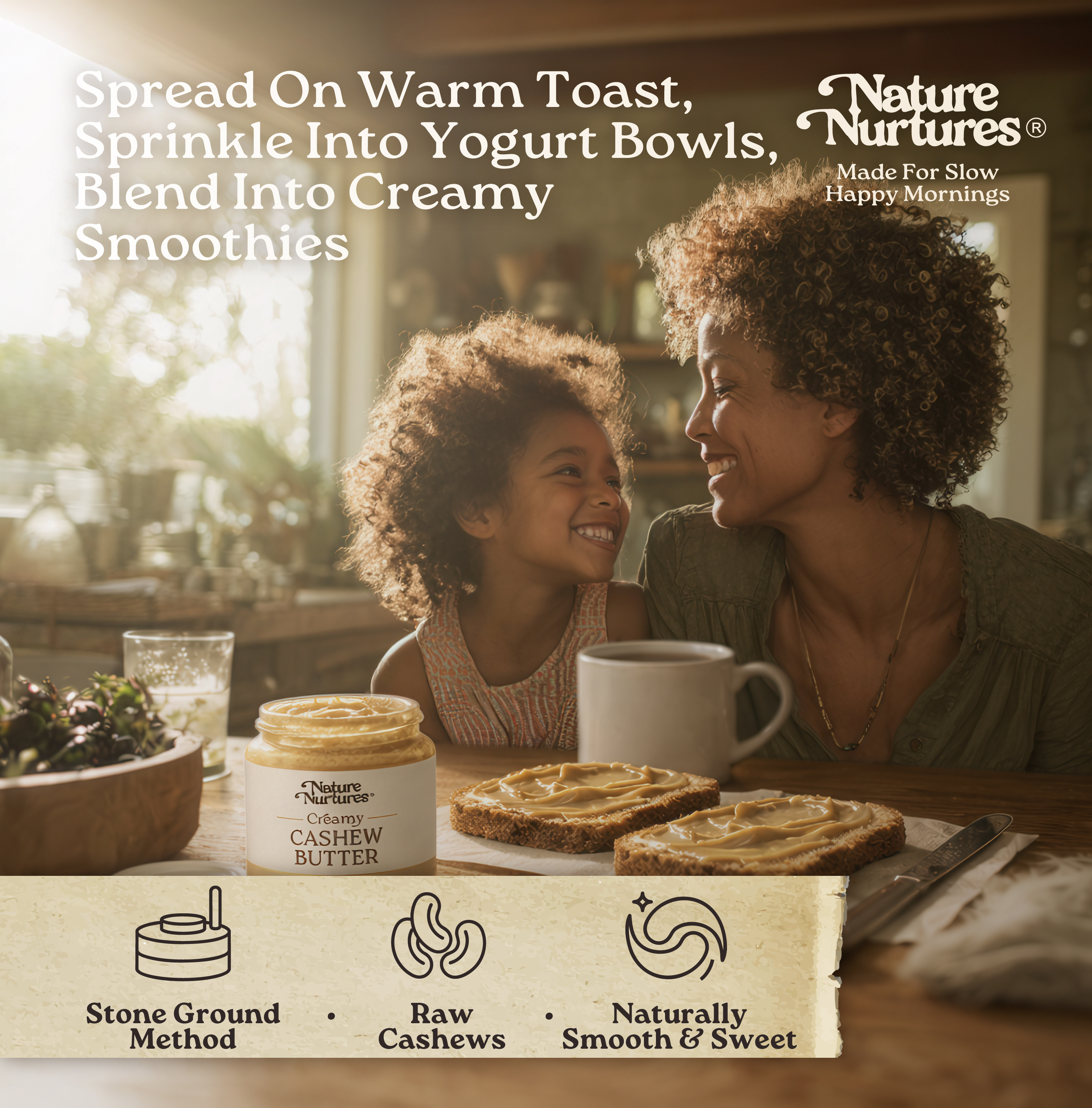 Organic Creamy Cashew Butter