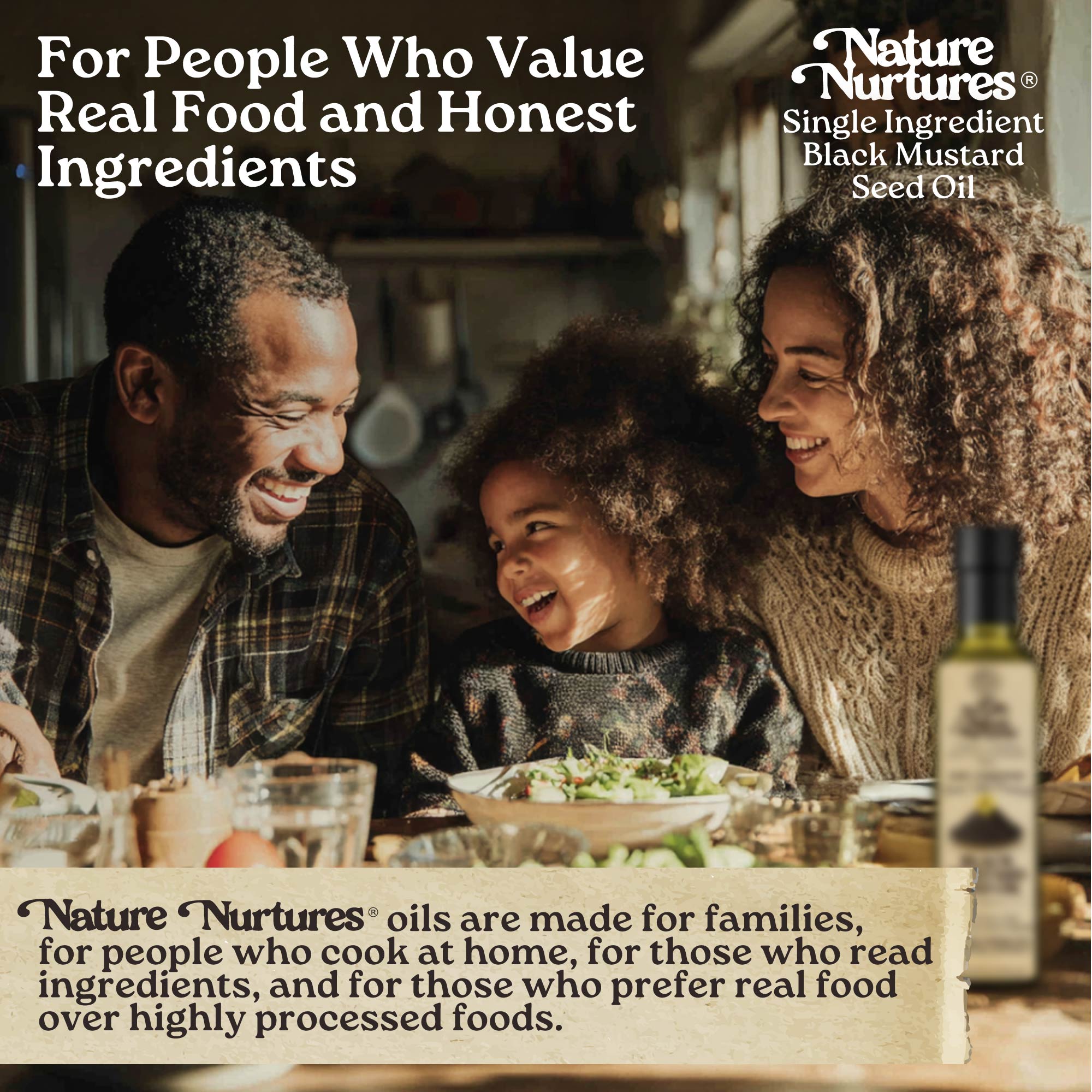 It comes back to the table, for people who value real food and honest ingredients, for those who enjoy bold flavors, who cook with spices, who appreciate depth and warmth in every dish, where single ingredient black mustard seed oil becomes part of meals that leave a lasting impression.
