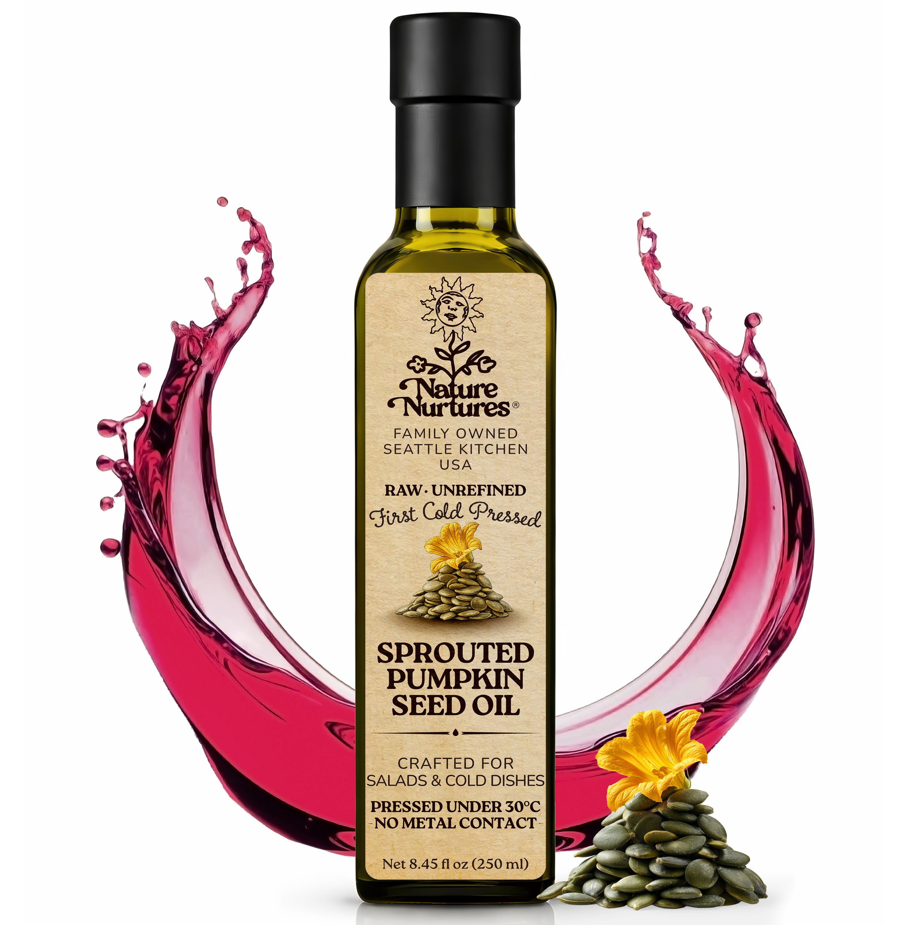 Sprouted Pumpkin Seed Oil