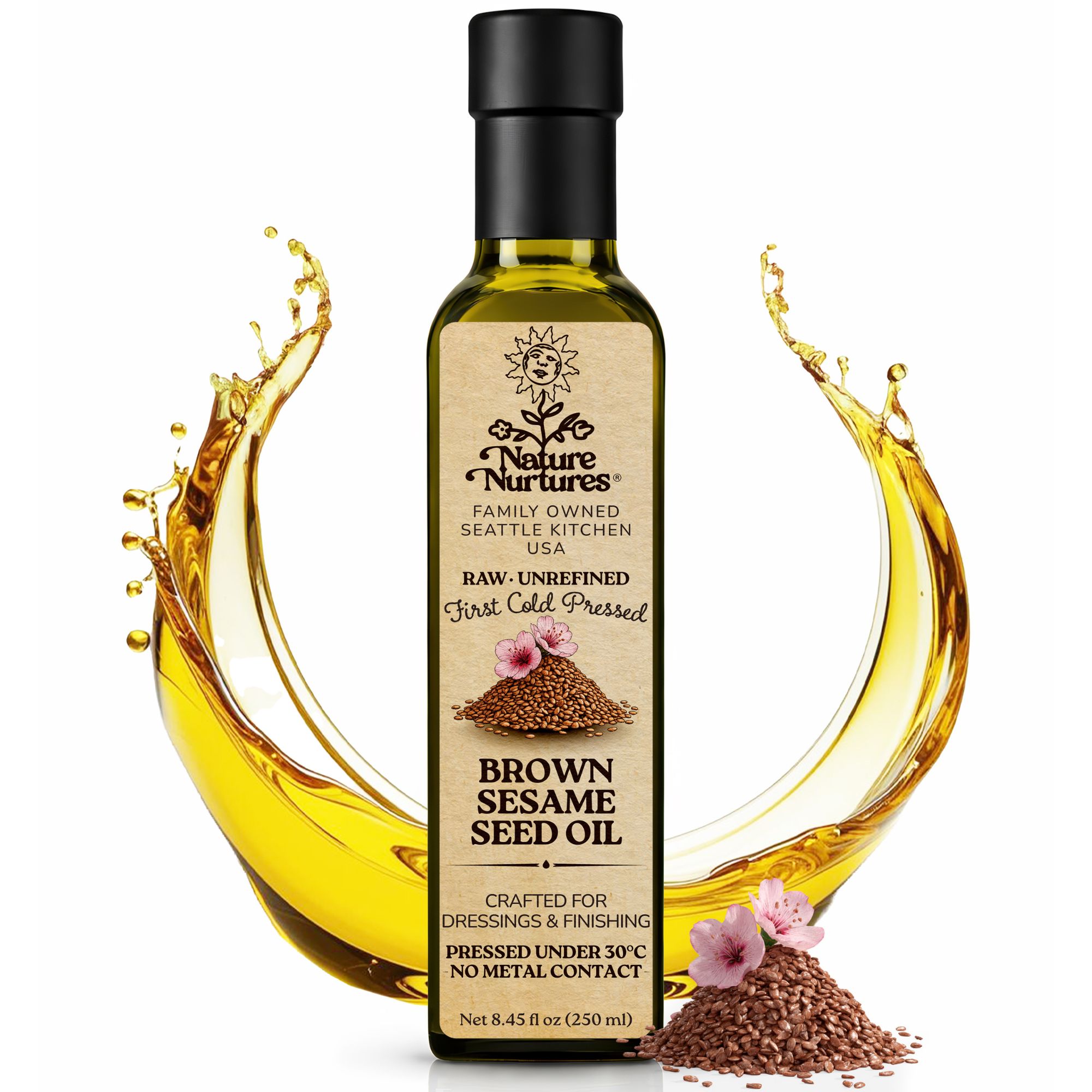 Brown Sesame Seed Oil