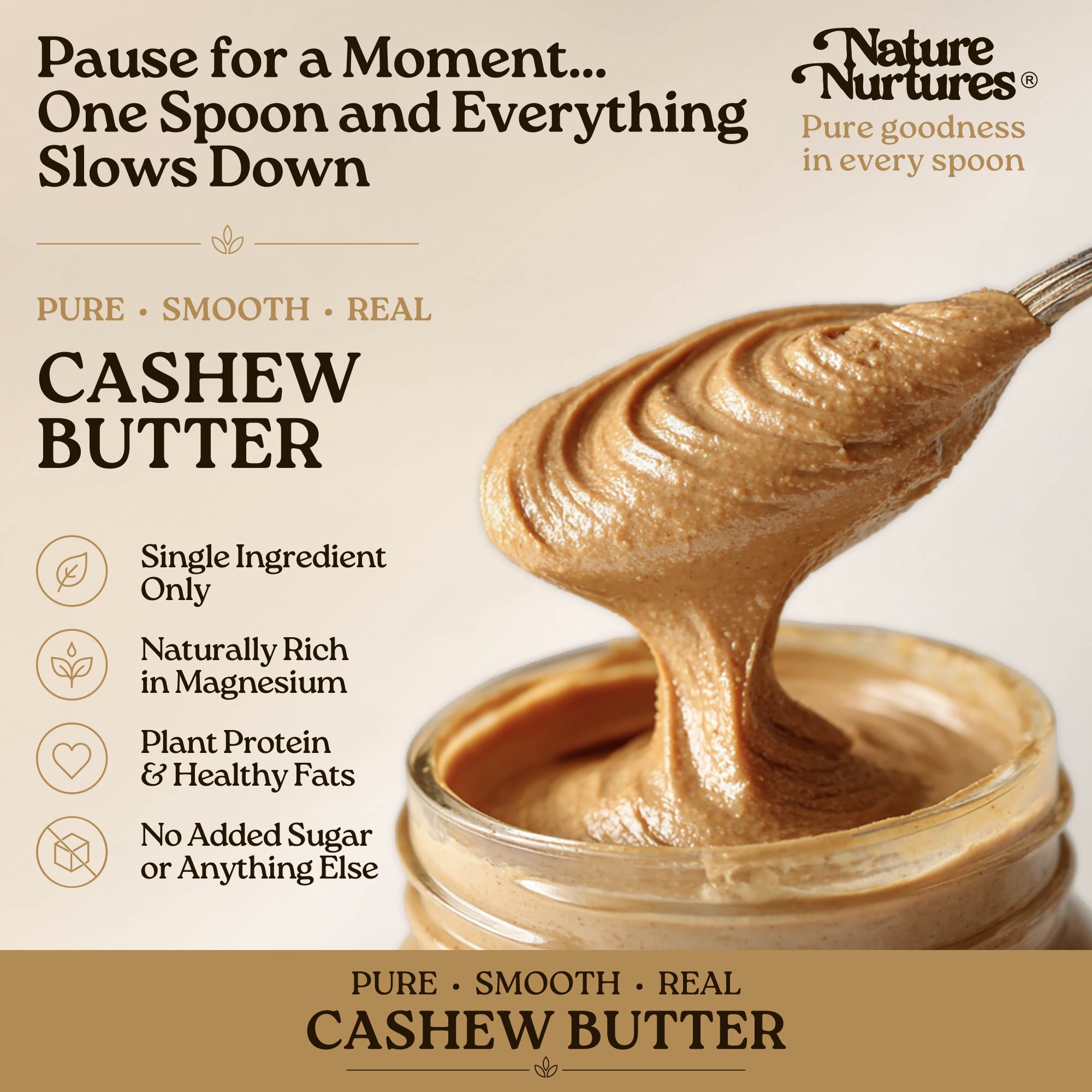 Creamy Cashew Butter