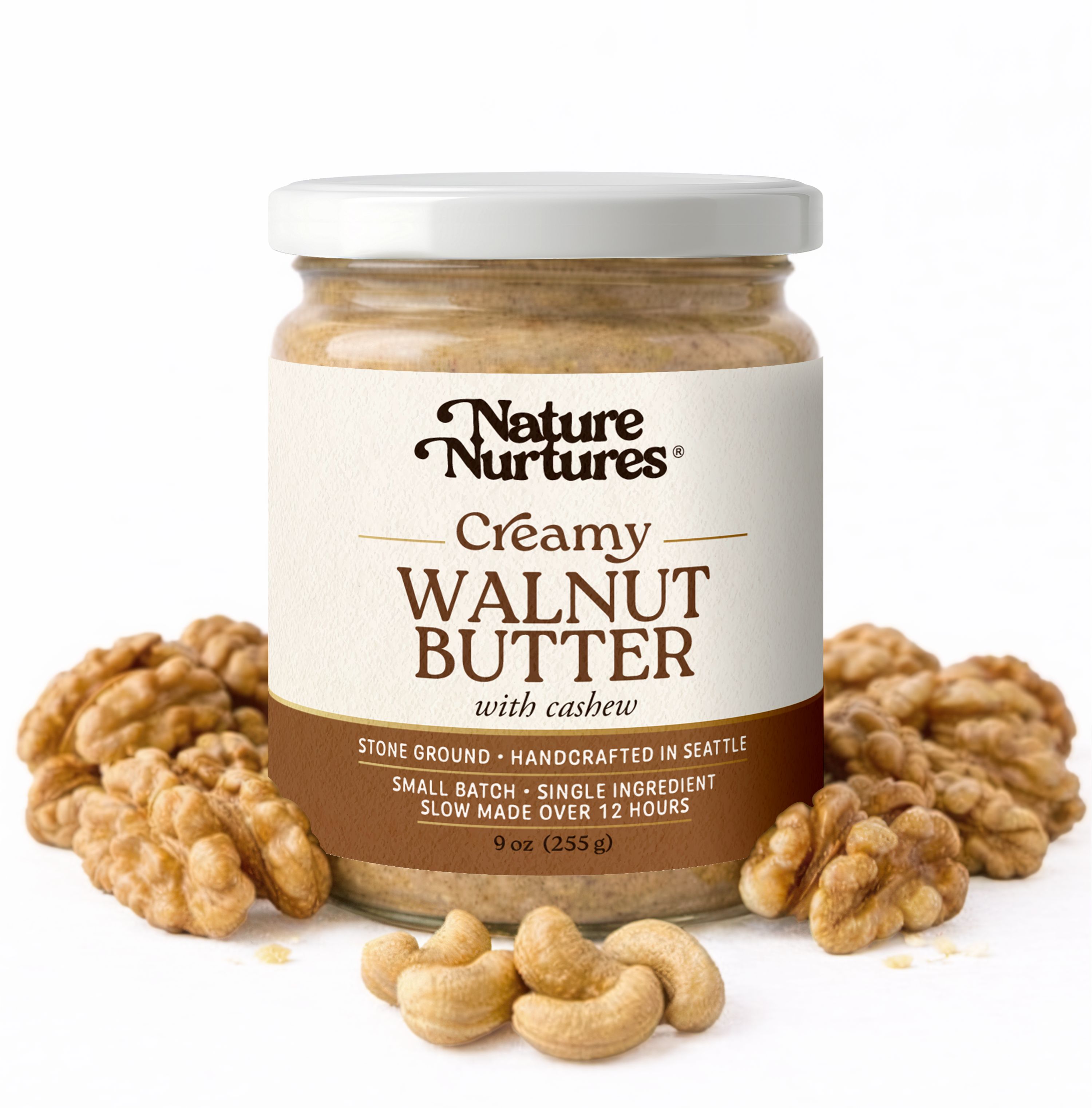 Creamy Walnut Butter with Cashew