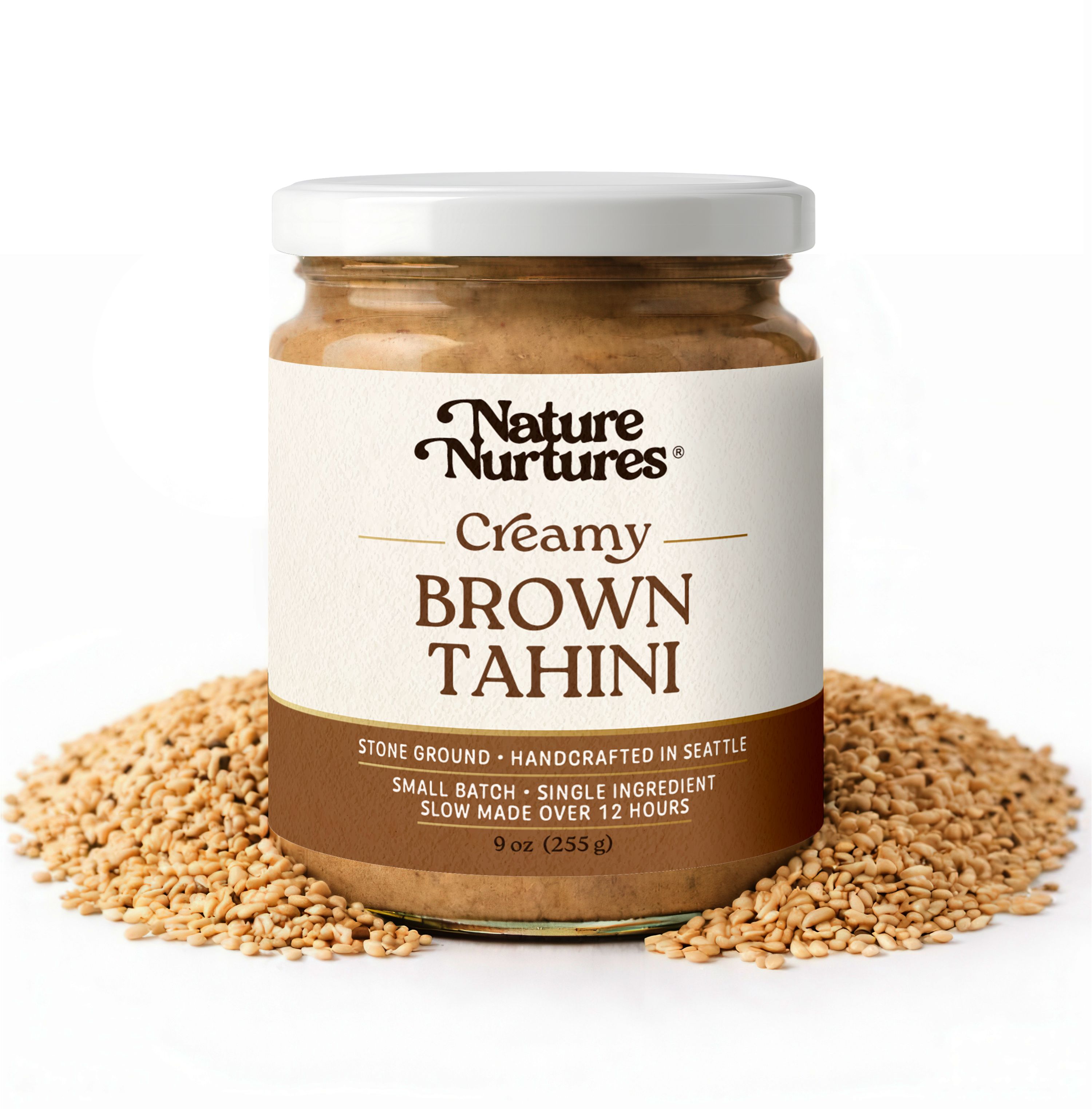 Creamy Brown Sesame Tahini