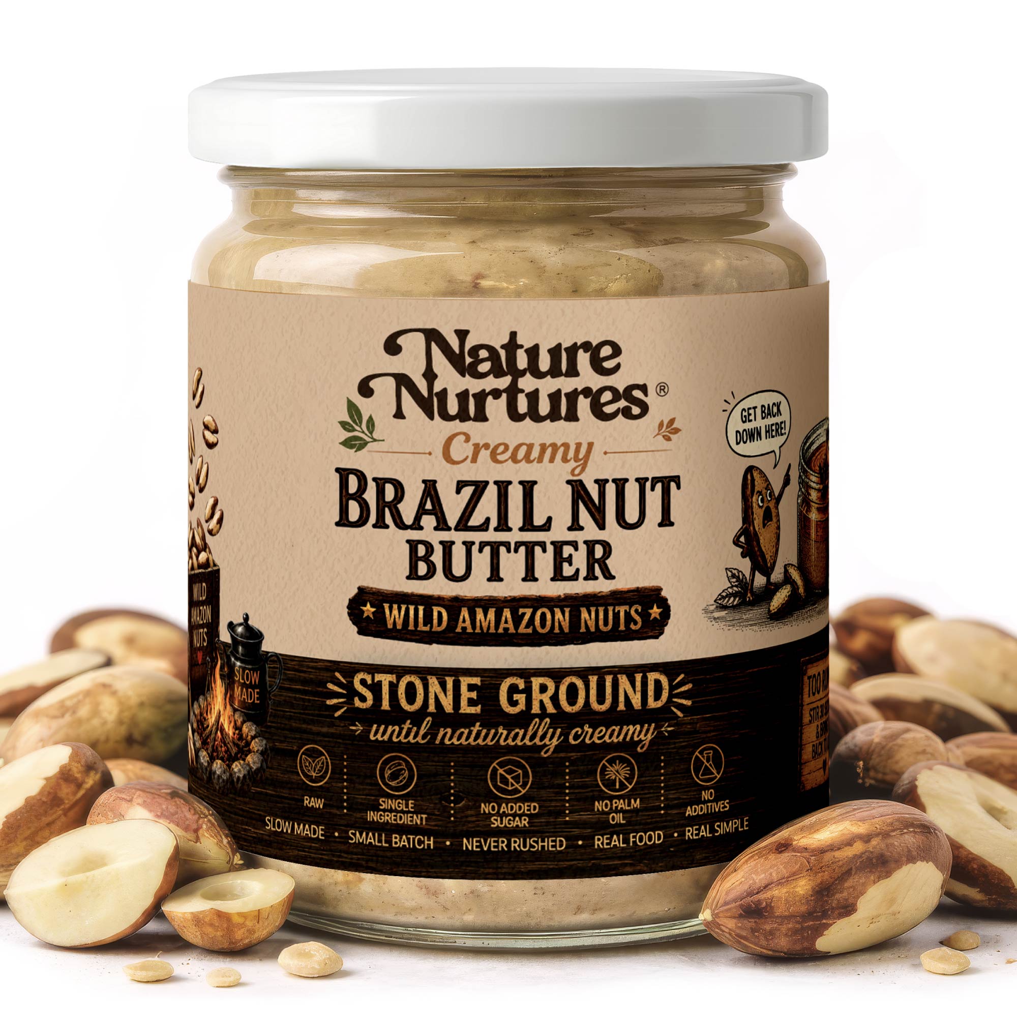 Creamy Brazil Nut Butter