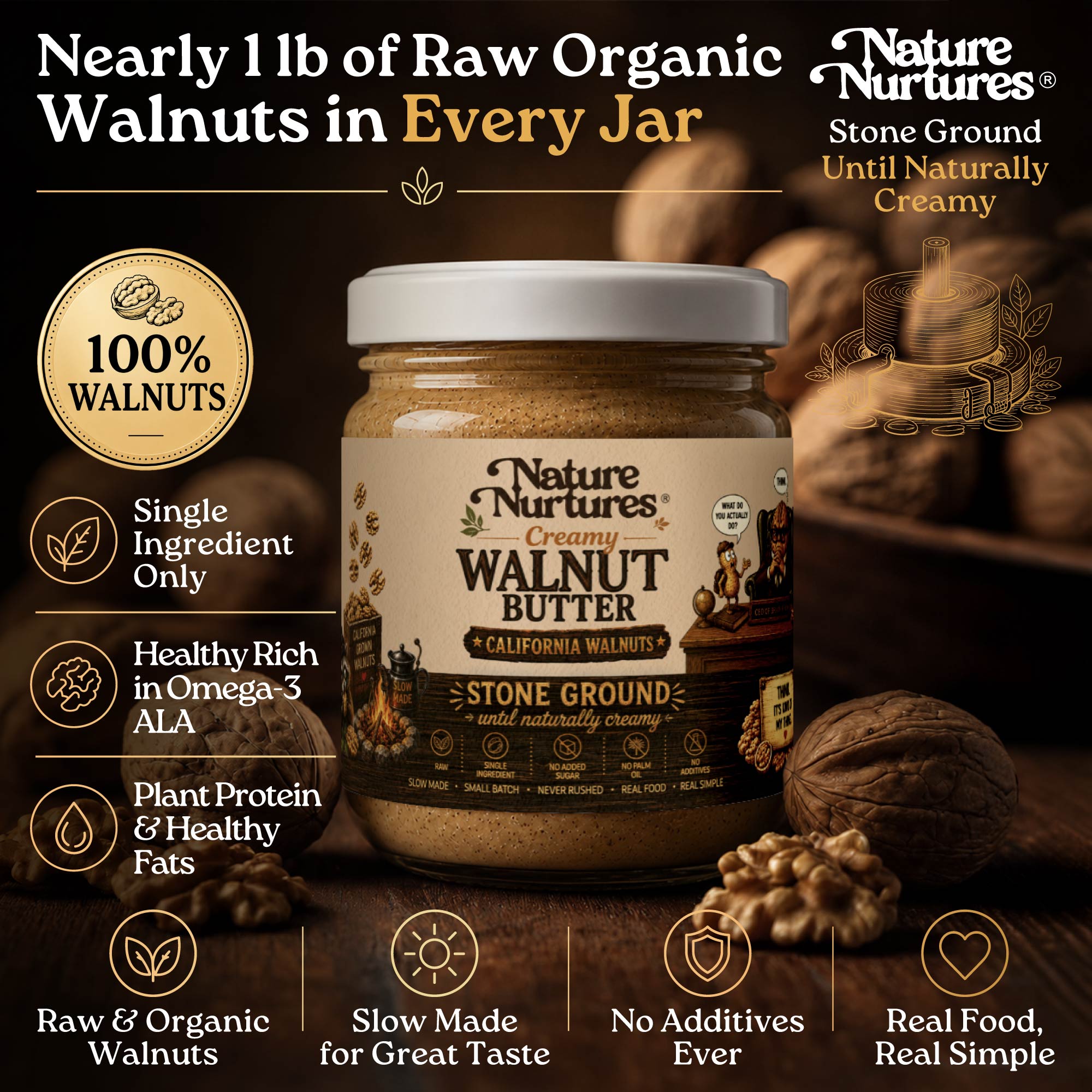 Creamy Walnut Butter