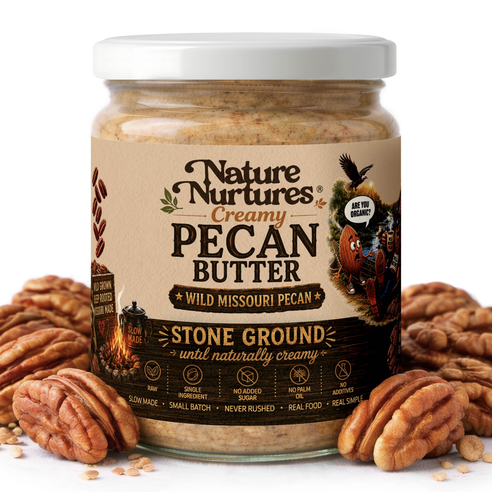Creamy Wild Pecan Butter