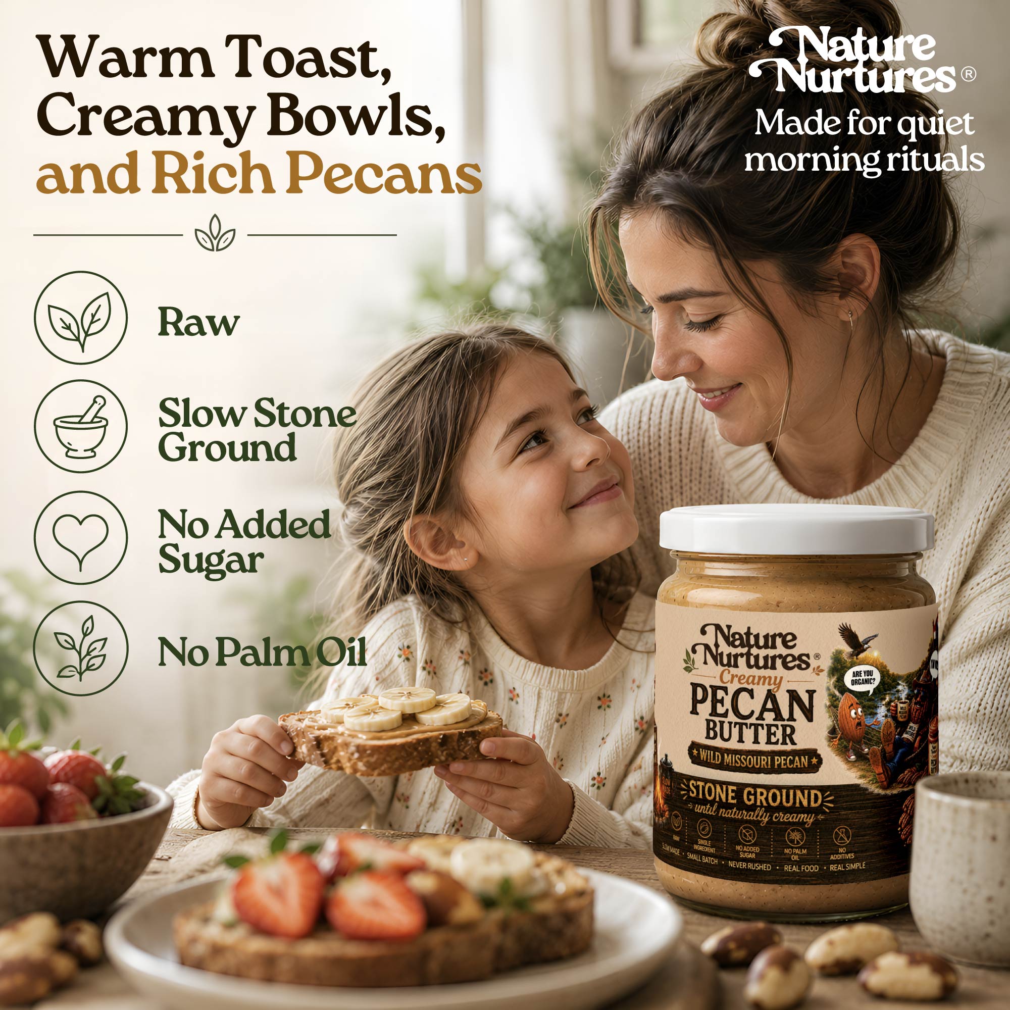 Creamy Wild Pecan Butter