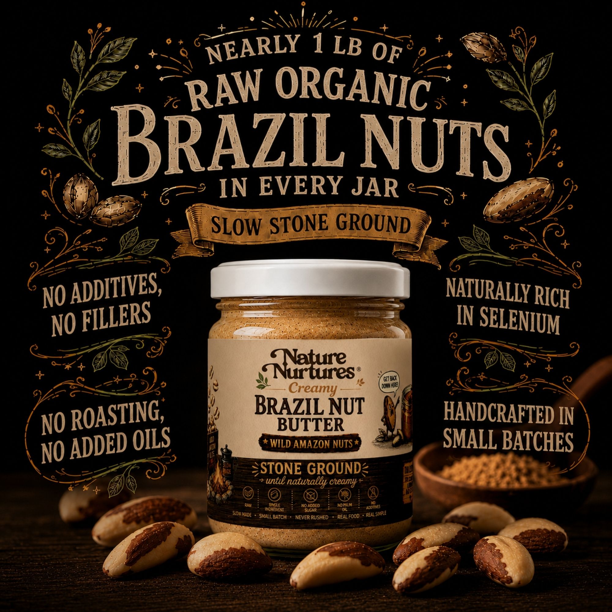 Creamy Brazil Nut Butter