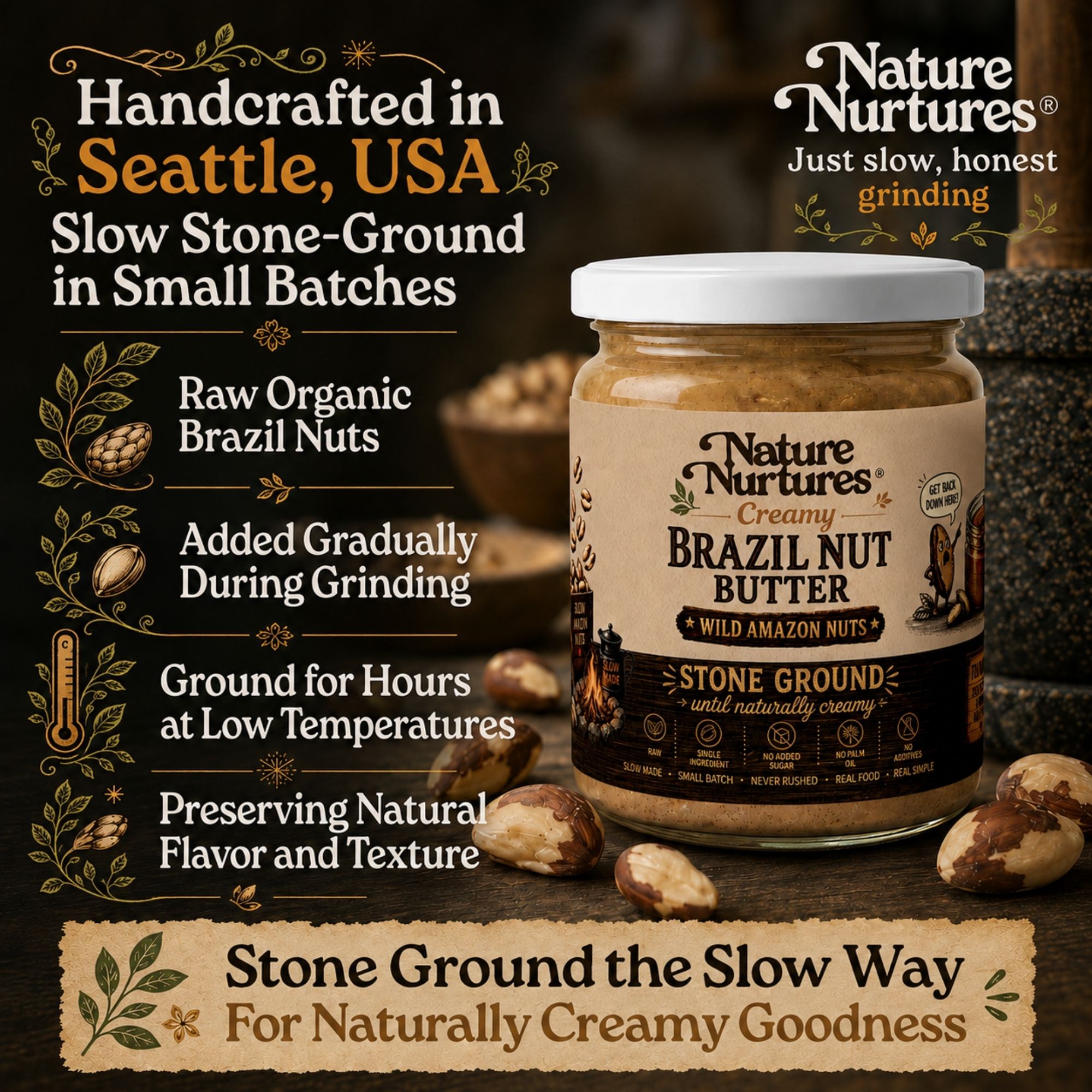 Creamy Brazil Nut Butter