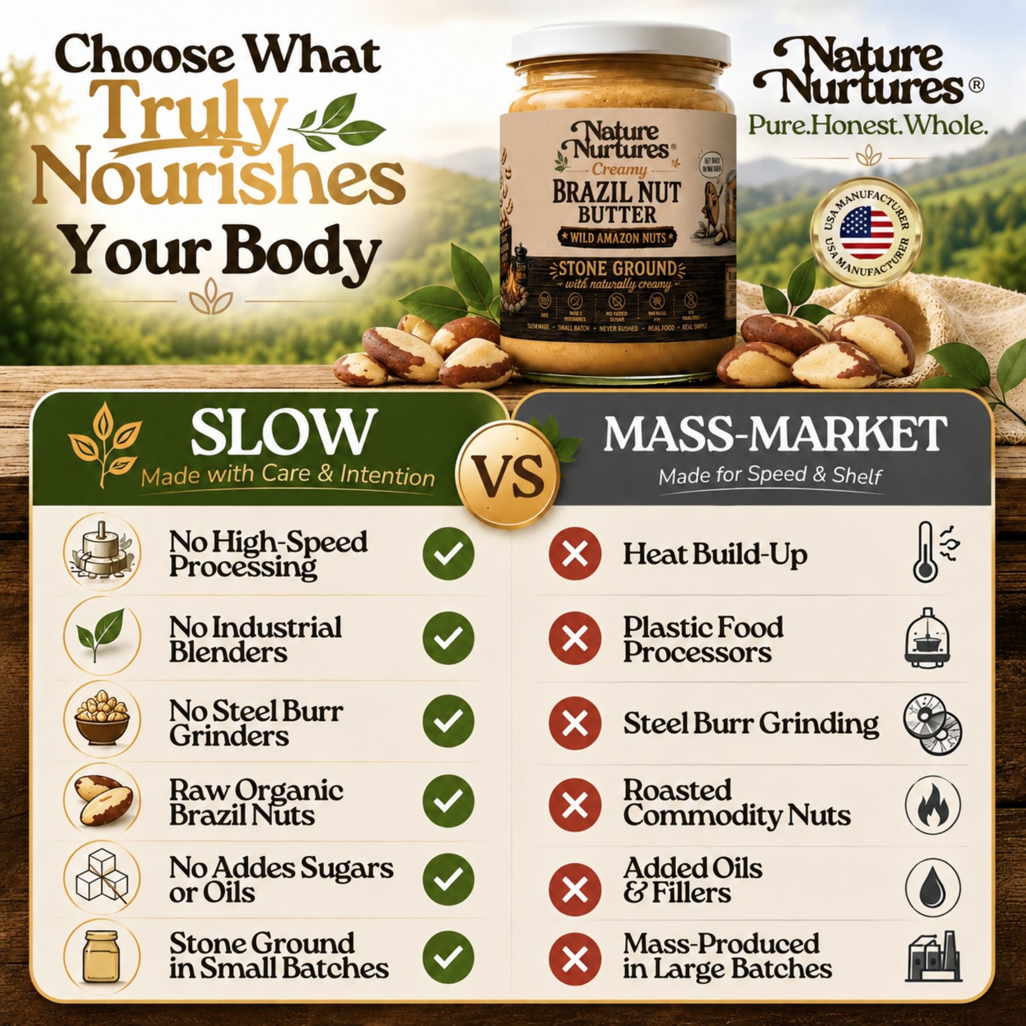 Creamy Brazil Nut Butter