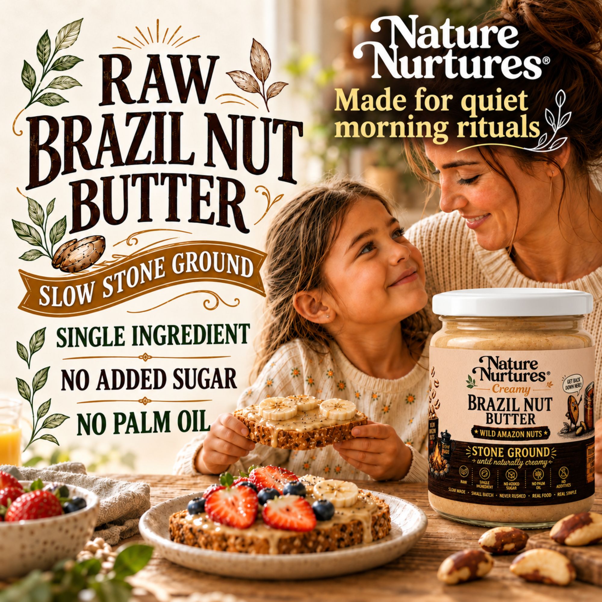 Brazil Nut Butter, 9 oz (255 g)