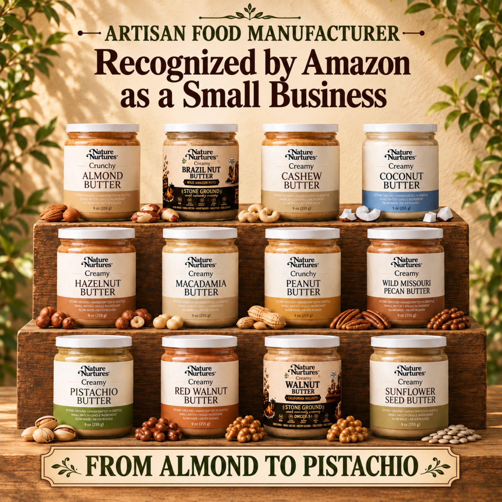 Brazil Nut Butter, 9 oz (255 g)