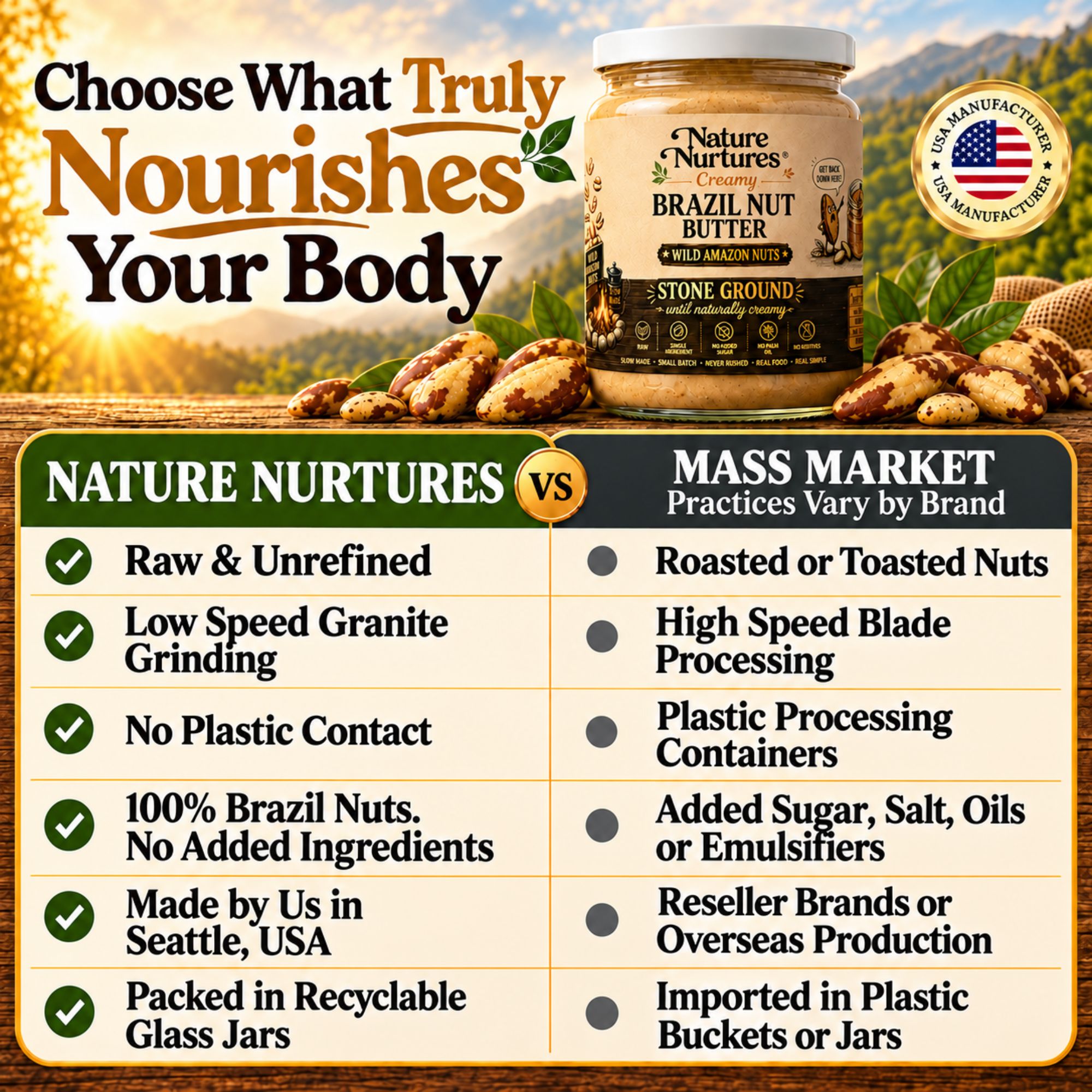Brazil Nut Butter, 9 oz (255 g)