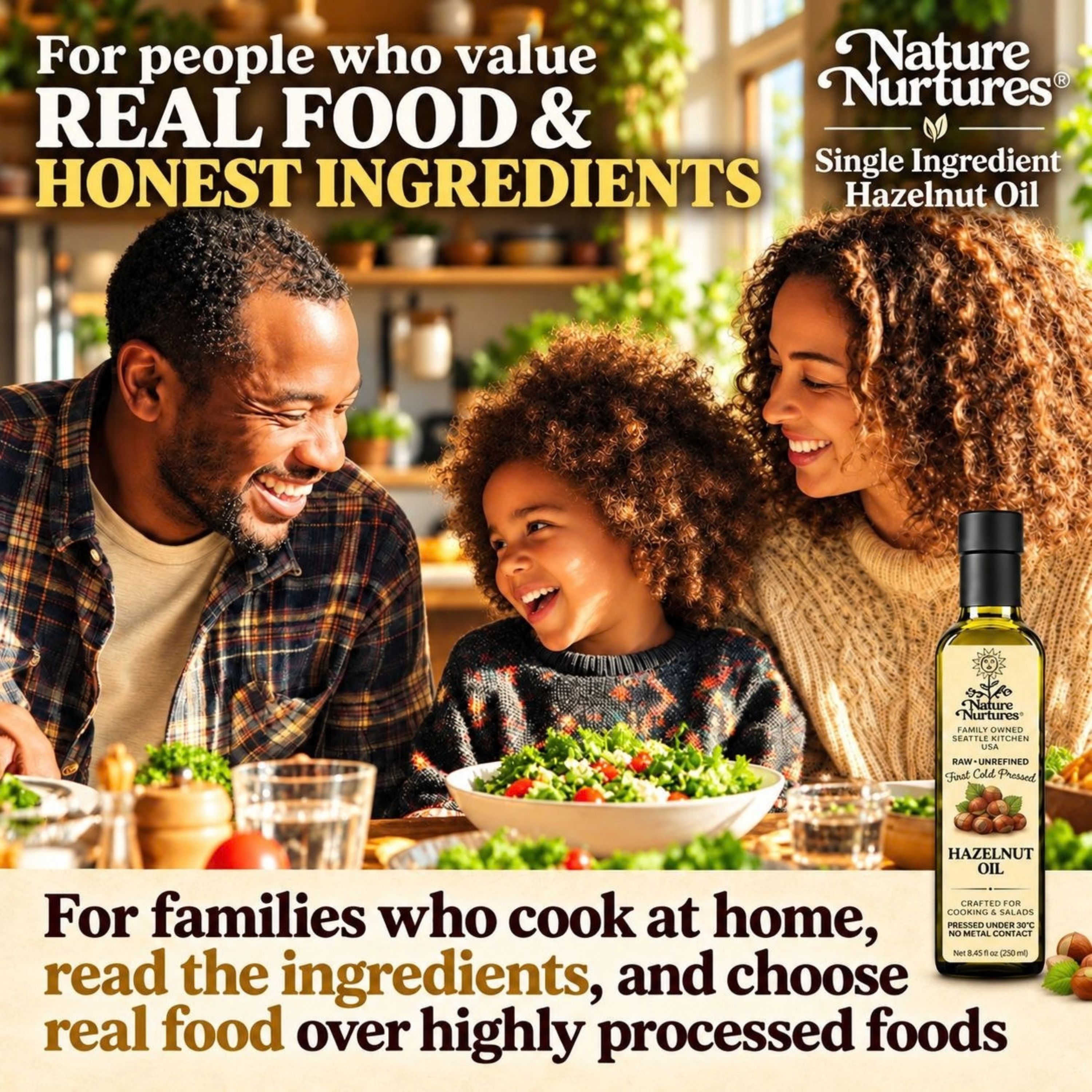 Hazelnut Oil for Cooking, Desserts &amp; Drizzling